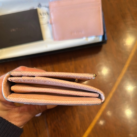 Prada Pink Wallet and Cardholder Set - Picture 5 of 6